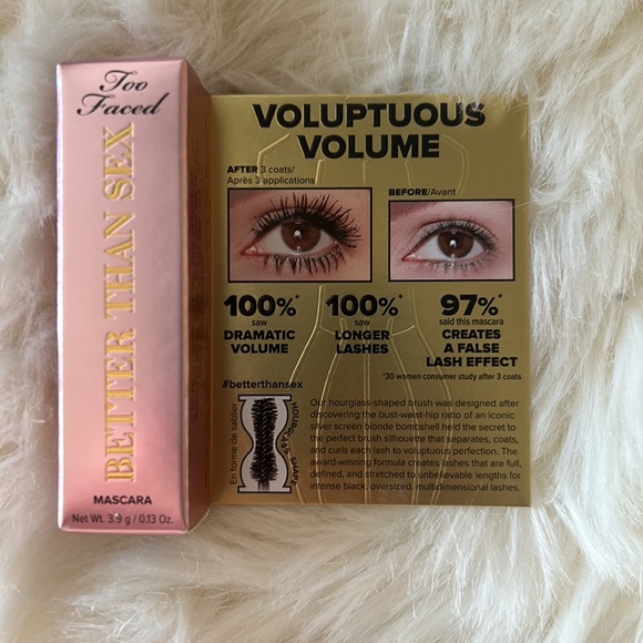 Too Faced Better Than Sex Mascara Travel size set of 2 - Picture 2 of 7